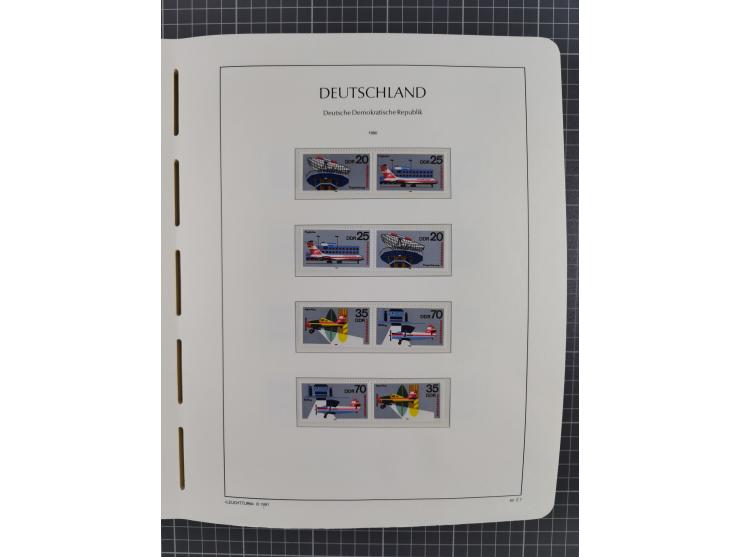 1957/90, in den Hauptnummern augenscheinlich überkomplette postfrische Sammlung, dabei Randstücke, einige Kleinbogen und Beso