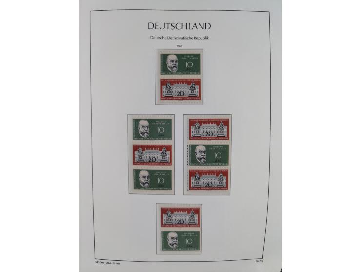1957/90, in den Hauptnummern augenscheinlich überkomplette postfrische Sammlung, dabei Randstücke, einige Kleinbogen und Beso