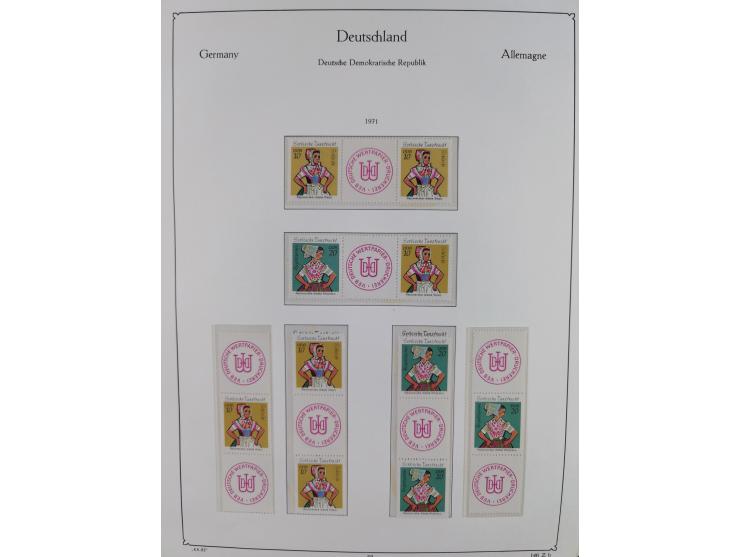 1957/90, in den Hauptnummern augenscheinlich überkomplette postfrische Sammlung, dabei Randstücke, einige Kleinbogen und Beso