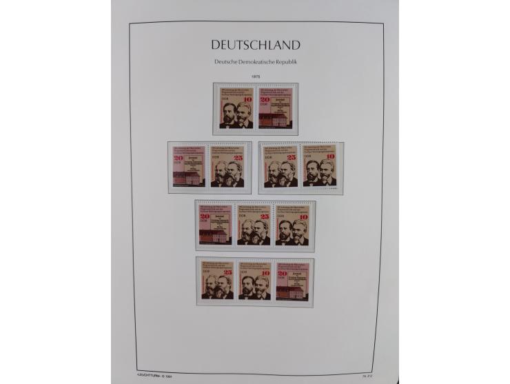 1957/90, in den Hauptnummern augenscheinlich überkomplette postfrische Sammlung, dabei Randstücke, einige Kleinbogen und Beso