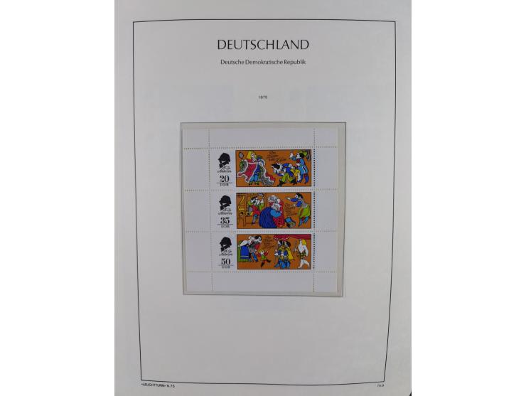 1957/90, in den Hauptnummern augenscheinlich überkomplette postfrische Sammlung, dabei Randstücke, einige Kleinbogen und Beso