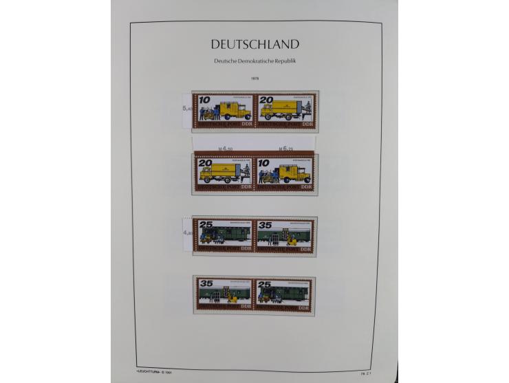 1957/90, in den Hauptnummern augenscheinlich überkomplette postfrische Sammlung, dabei Randstücke, einige Kleinbogen und Beso
