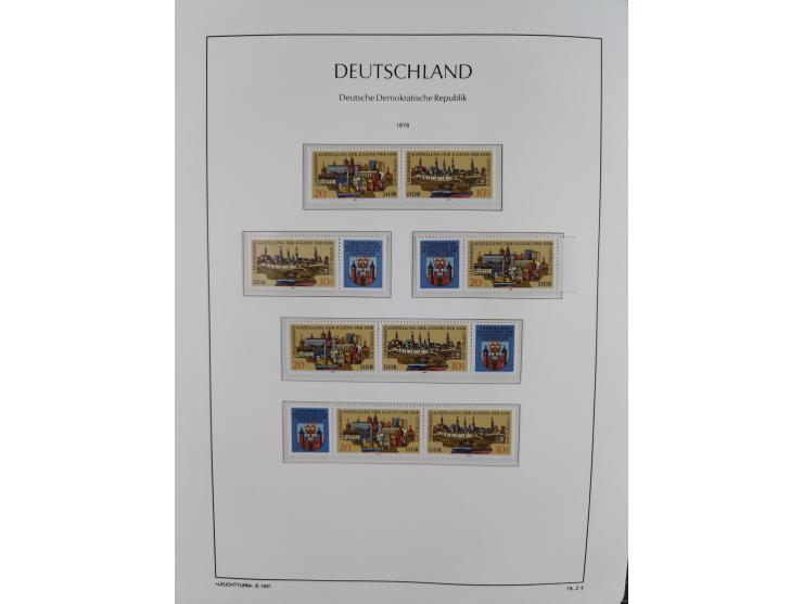 1957/90, in den Hauptnummern augenscheinlich überkomplette postfrische Sammlung, dabei Randstücke, einige Kleinbogen und Beso