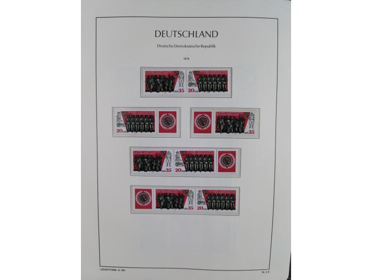 1957/90, in den Hauptnummern augenscheinlich überkomplette postfrische Sammlung, dabei Randstücke, einige Kleinbogen und Beso