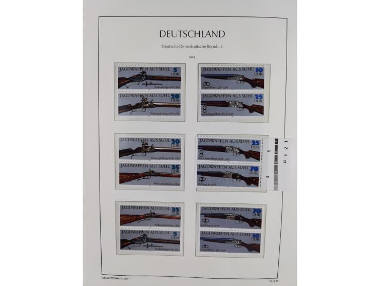 1957/90, in den Hauptnummern augenscheinlich überkomplette postfrische Sammlung, dabei Randstücke, einige Kleinbogen und Beso