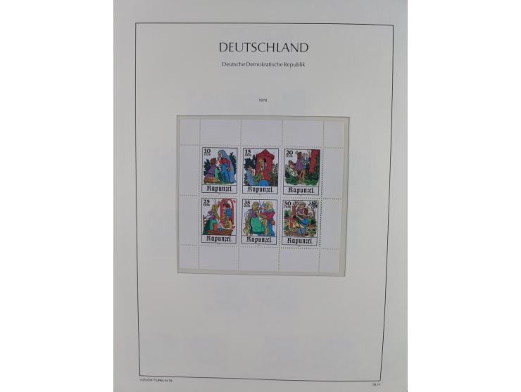 1957/90, in den Hauptnummern augenscheinlich überkomplette postfrische Sammlung, dabei Randstücke, einige Kleinbogen und Beso