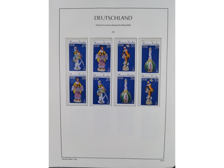1957/90, in den Hauptnummern augenscheinlich überkomplette postfrische Sammlung, dabei Randstücke, einige Kleinbogen und Beso