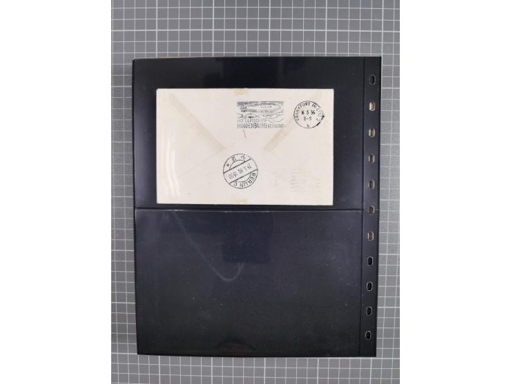 1912/78, interessante Partie mit über 40 Briefen und Karten ab Rhein-Main, dabei Deutsches Reich Mi.-Nr. I auf Bildpostkarte 