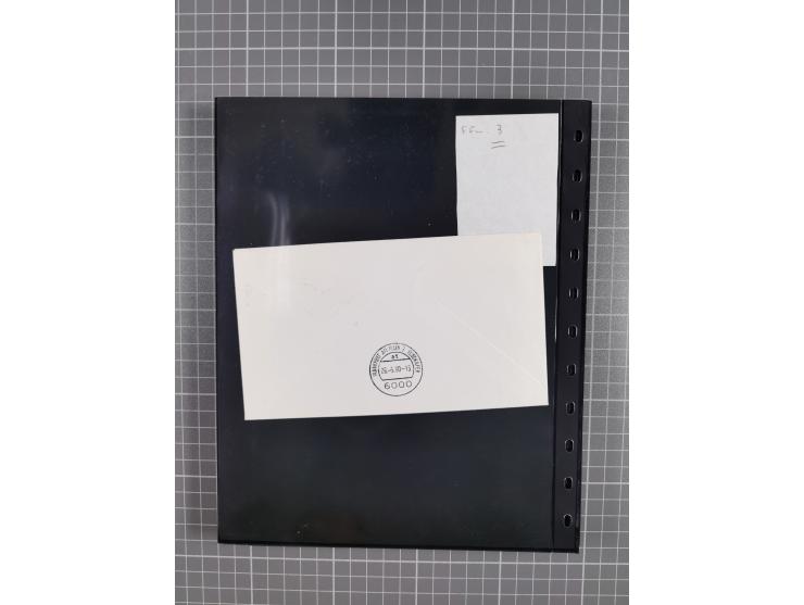 1912/78, interessante Partie mit über 40 Briefen und Karten ab Rhein-Main, dabei Deutsches Reich Mi.-Nr. I auf Bildpostkarte 