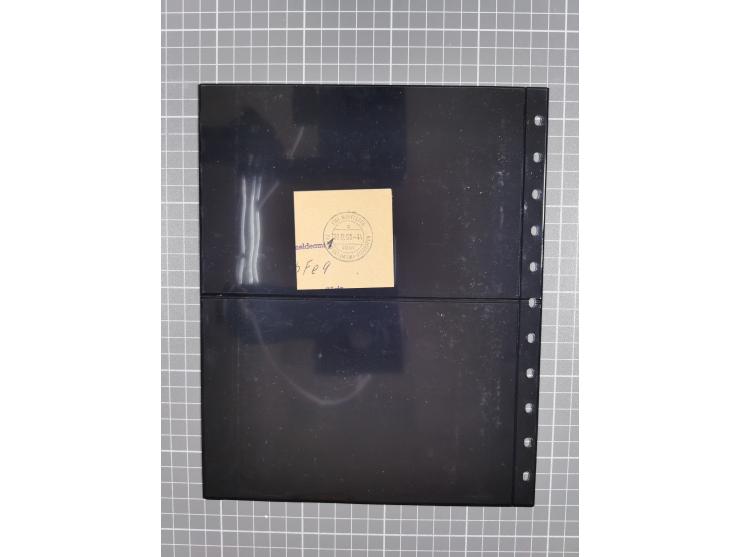 1912/78, interessante Partie mit über 40 Briefen und Karten ab Rhein-Main, dabei Deutsches Reich Mi.-Nr. I auf Bildpostkarte 