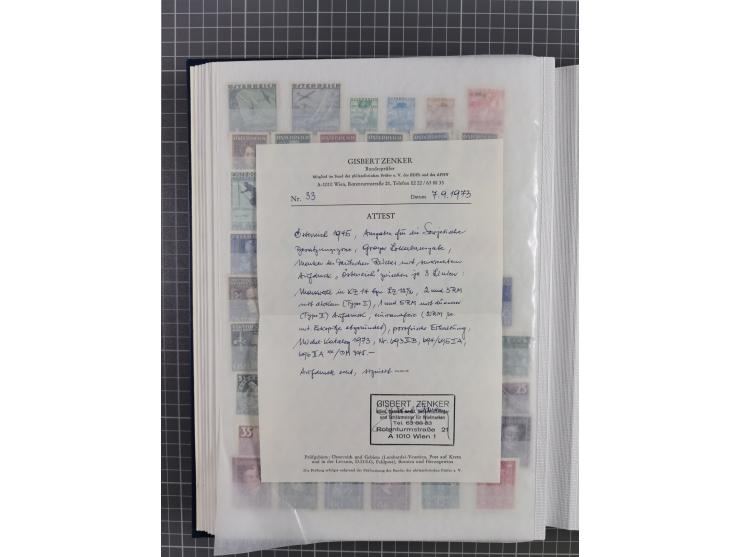 1850/86, am Anfang meist gestempelte Sammlung ab Mi.-Nr. 1 mit u.a. Mi.-Nr. 161-177 gestempelt (10 Kr. signiert Pfenninger), 