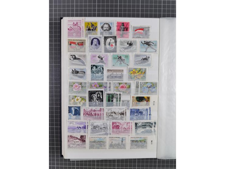 1850/86, am Anfang meist gestempelte Sammlung ab Mi.-Nr. 1 mit u.a. Mi.-Nr. 161-177 gestempelt (10 Kr. signiert Pfenninger), 