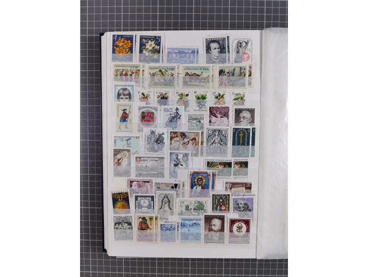 1850/86, am Anfang meist gestempelte Sammlung ab Mi.-Nr. 1 mit u.a. Mi.-Nr. 161-177 gestempelt (10 Kr. signiert Pfenninger), 