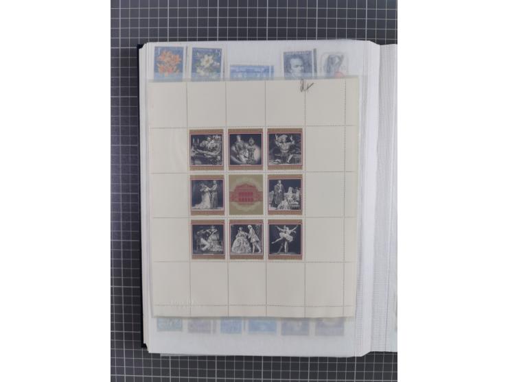 1850/86, am Anfang meist gestempelte Sammlung ab Mi.-Nr. 1 mit u.a. Mi.-Nr. 161-177 gestempelt (10 Kr. signiert Pfenninger), 