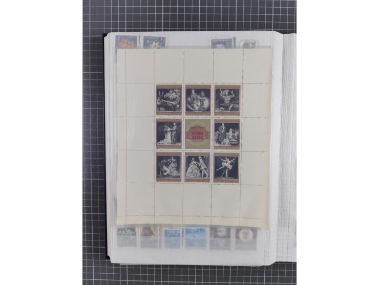 1850/86, am Anfang meist gestempelte Sammlung ab Mi.-Nr. 1 mit u.a. Mi.-Nr. 161-177 gestempelt (10 Kr. signiert Pfenninger), 