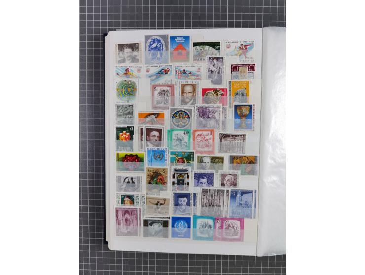 1850/86, am Anfang meist gestempelte Sammlung ab Mi.-Nr. 1 mit u.a. Mi.-Nr. 161-177 gestempelt (10 Kr. signiert Pfenninger), 