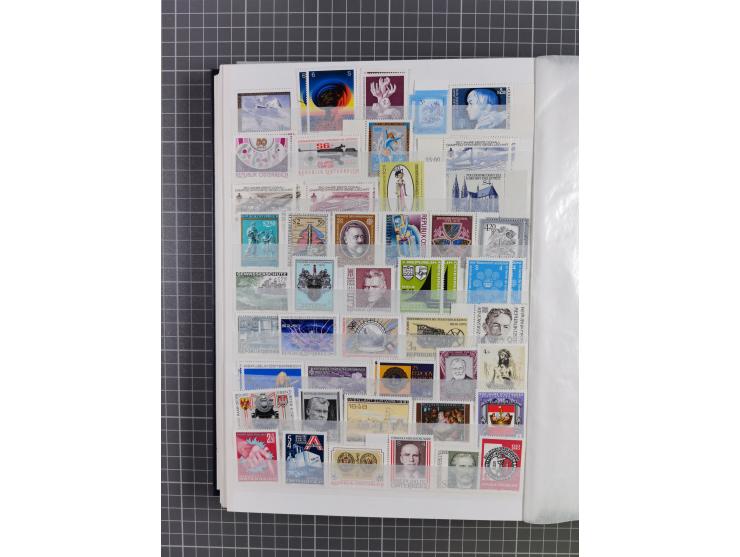 1850/86, am Anfang meist gestempelte Sammlung ab Mi.-Nr. 1 mit u.a. Mi.-Nr. 161-177 gestempelt (10 Kr. signiert Pfenninger), 