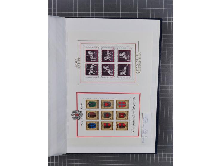 1850/86, am Anfang meist gestempelte Sammlung ab Mi.-Nr. 1 mit u.a. Mi.-Nr. 161-177 gestempelt (10 Kr. signiert Pfenninger), 