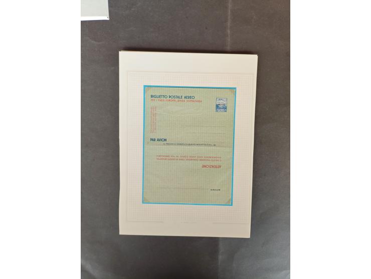 1940/45, collection containing Aerogramme 60 lire blue with Trieste overprint 'AMG / FTT', censor cover 1942 from Kerkyra Ion