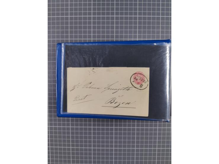 1864/1914 (ca.), rund 100 gebrauchte Ganzsachen, dabei Zufrankaturen, Privatganzsachen, einige Levante