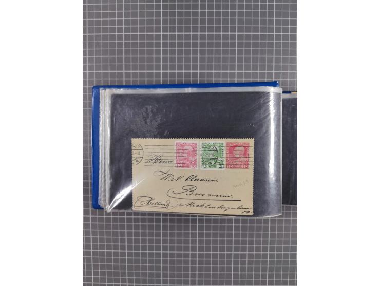 1864/1914 (ca.), rund 100 gebrauchte Ganzsachen, dabei Zufrankaturen, Privatganzsachen, einige Levante