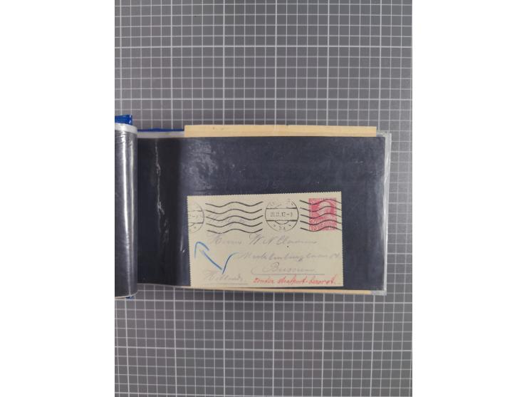 1864/1914 (ca.), rund 100 gebrauchte Ganzsachen, dabei Zufrankaturen, Privatganzsachen, einige Levante