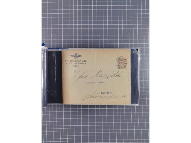 1864/1914 (ca.), rund 100 gebrauchte Ganzsachen, dabei Zufrankaturen, Privatganzsachen, einige Levante