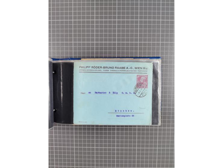 1864/1914 (ca.), rund 100 gebrauchte Ganzsachen, dabei Zufrankaturen, Privatganzsachen, einige Levante