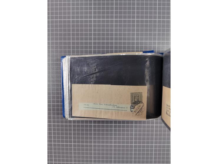 1864/1914 (ca.), rund 100 gebrauchte Ganzsachen, dabei Zufrankaturen, Privatganzsachen, einige Levante