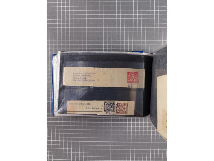 1864/1914 (ca.), rund 100 gebrauchte Ganzsachen, dabei Zufrankaturen, Privatganzsachen, einige Levante