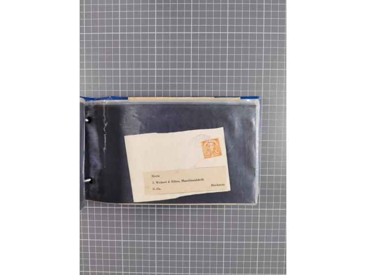 1864/1914 (ca.), rund 100 gebrauchte Ganzsachen, dabei Zufrankaturen, Privatganzsachen, einige Levante