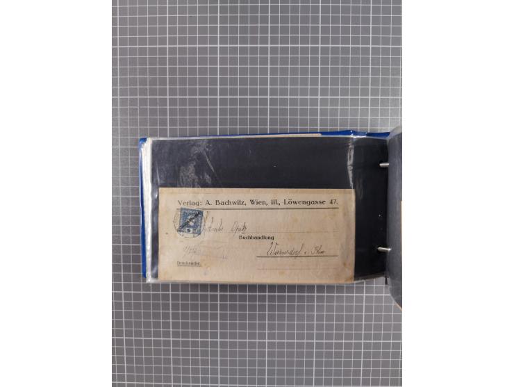 1864/1914 (ca.), rund 100 gebrauchte Ganzsachen, dabei Zufrankaturen, Privatganzsachen, einige Levante