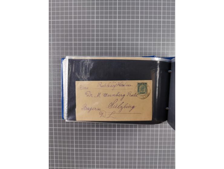 1864/1914 (ca.), rund 100 gebrauchte Ganzsachen, dabei Zufrankaturen, Privatganzsachen, einige Levante