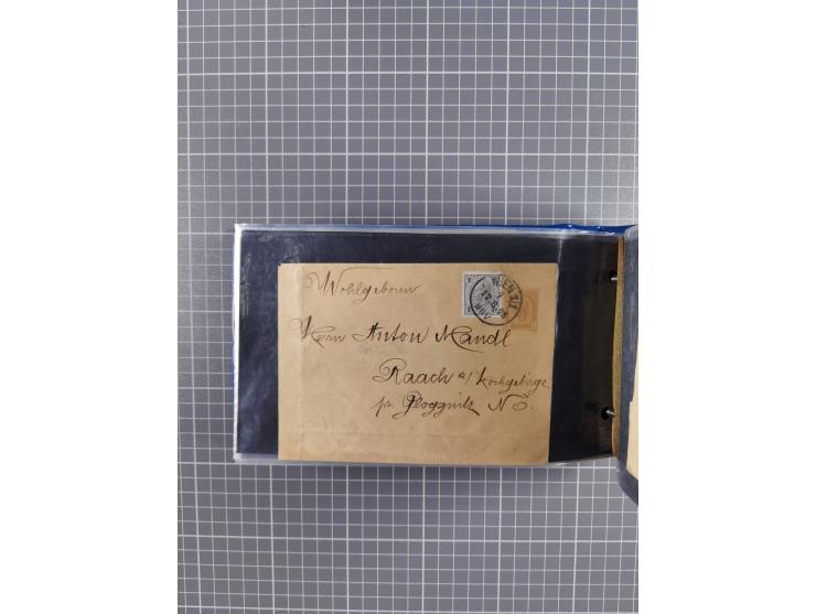 1864/1914 (ca.), rund 100 gebrauchte Ganzsachen, dabei Zufrankaturen, Privatganzsachen, einige Levante