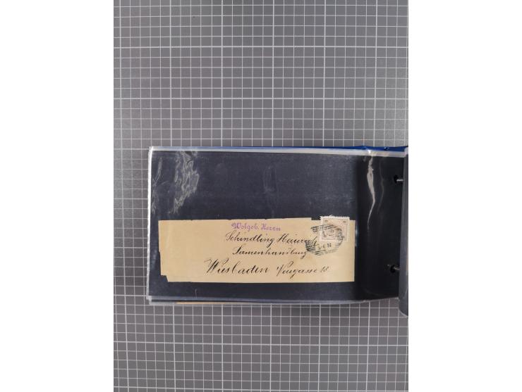 1864/1914 (ca.), rund 100 gebrauchte Ganzsachen, dabei Zufrankaturen, Privatganzsachen, einige Levante