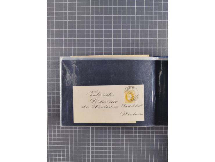 1864/1914 (ca.), rund 100 gebrauchte Ganzsachen, dabei Zufrankaturen, Privatganzsachen, einige Levante