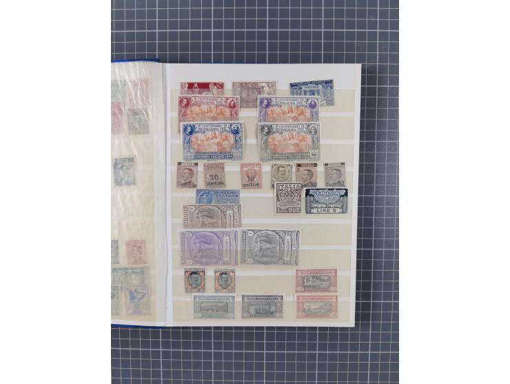 1861/1945, unused and mint stamps in small stockbook, including Mi-No. 56/57, 94, parcel 1/6, etc.&nbsp;