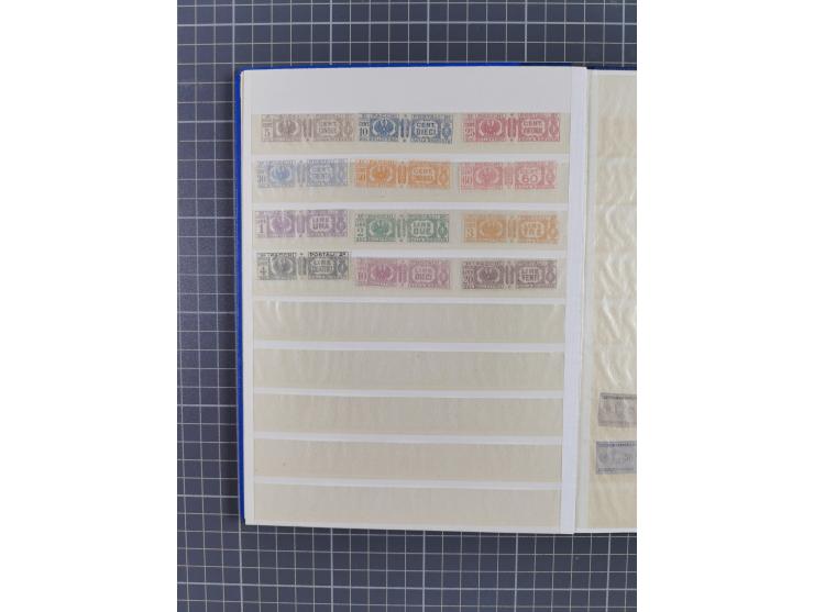 1861/1945, unused and mint stamps in small stockbook, including Mi-No. 56/57, 94, parcel 1/6, etc.&nbsp;