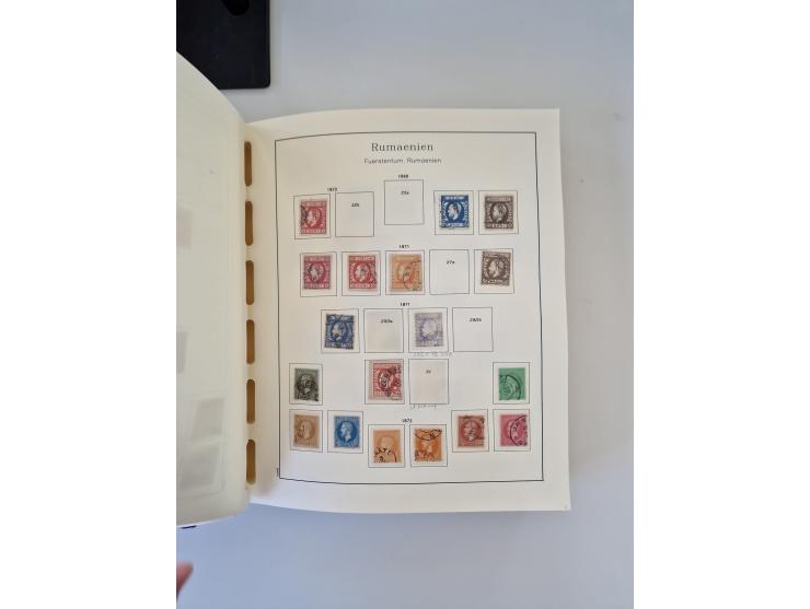 1862/1970, collection in two Schaubek albums, with a good portion of Karl I and other better values such as Mi. No. 154/60, 2