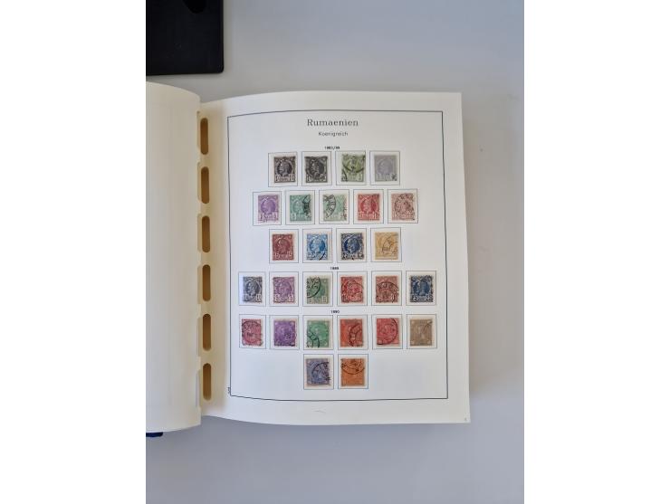 1862/1970, collection in two Schaubek albums, with a good portion of Karl I and other better values such as Mi. No. 154/60, 2