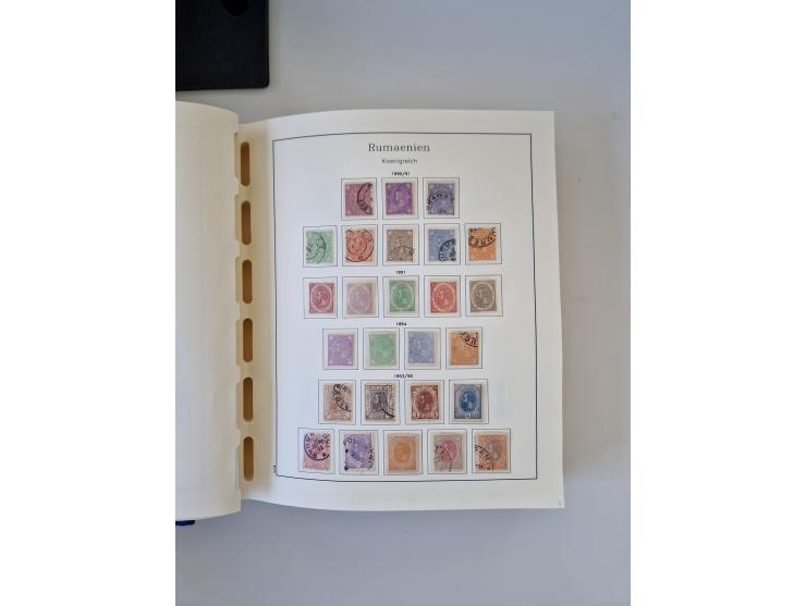 1862/1970, collection in two Schaubek albums, with a good portion of Karl I and other better values such as Mi. No. 154/60, 2