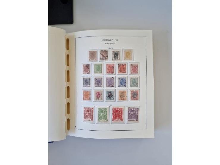 1862/1970, collection in two Schaubek albums, with a good portion of Karl I and other better values such as Mi. No. 154/60, 2