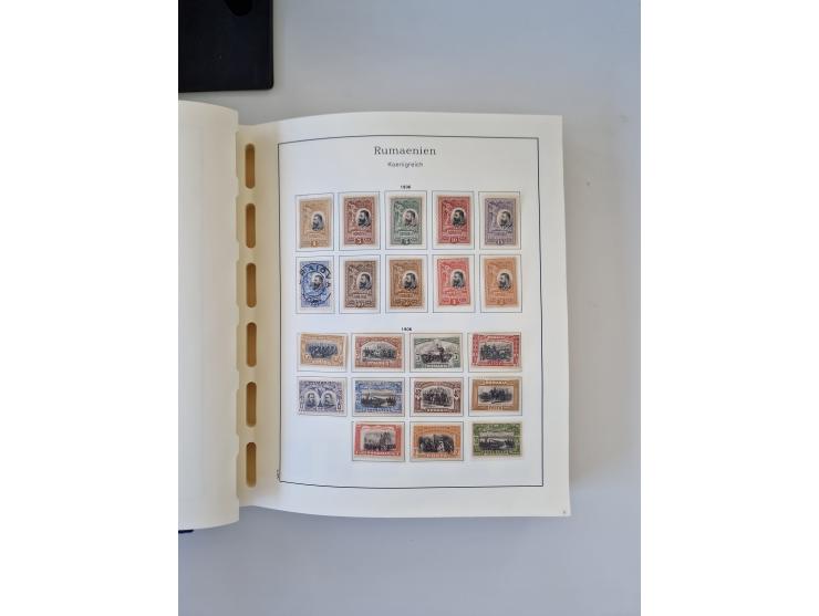 1862/1970, collection in two Schaubek albums, with a good portion of Karl I and other better values such as Mi. No. 154/60, 2