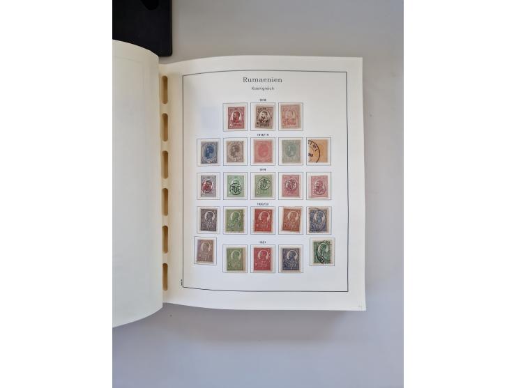 1862/1970, collection in two Schaubek albums, with a good portion of Karl I and other better values such as Mi. No. 154/60, 2