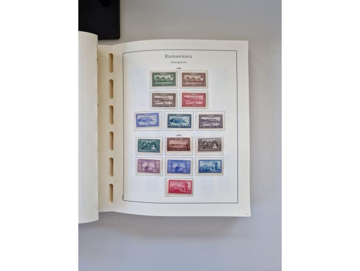 1862/1970, collection in two Schaubek albums, with a good portion of Karl I and other better values such as Mi. No. 154/60, 2