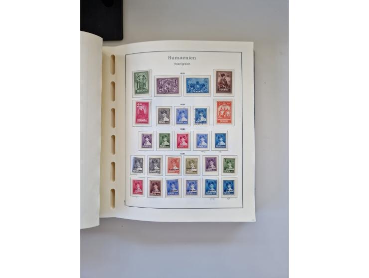 1862/1970, collection in two Schaubek albums, with a good portion of Karl I and other better values such as Mi. No. 154/60, 2