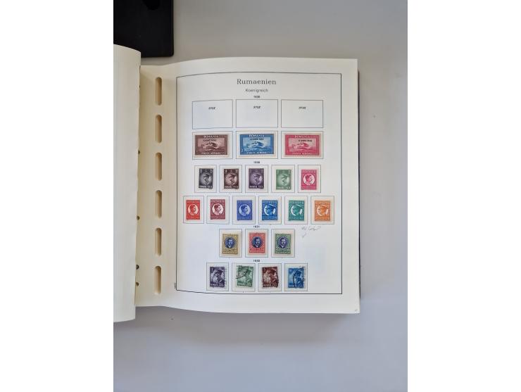 1862/1970, collection in two Schaubek albums, with a good portion of Karl I and other better values such as Mi. No. 154/60, 2