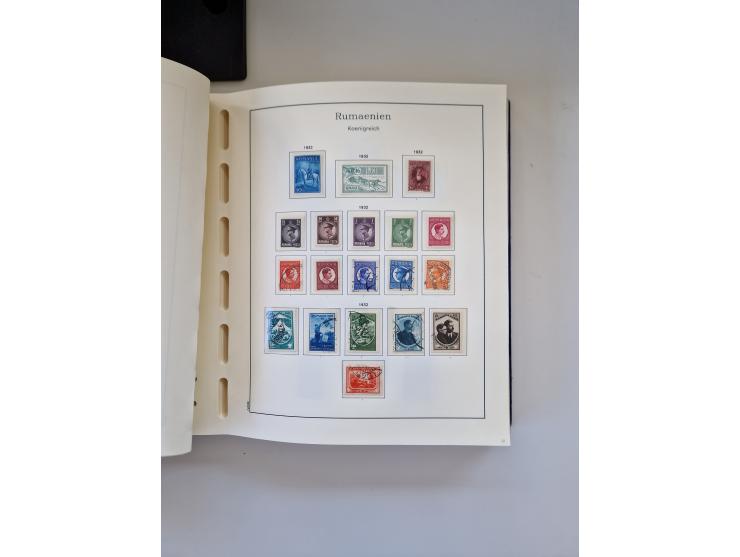 1862/1970, collection in two Schaubek albums, with a good portion of Karl I and other better values such as Mi. No. 154/60, 2