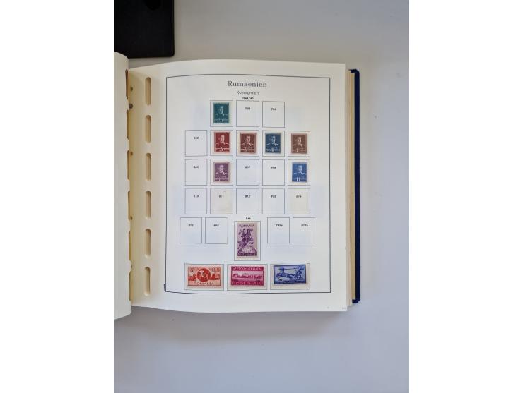 1862/1970, collection in two Schaubek albums, with a good portion of Karl I and other better values such as Mi. No. 154/60, 2