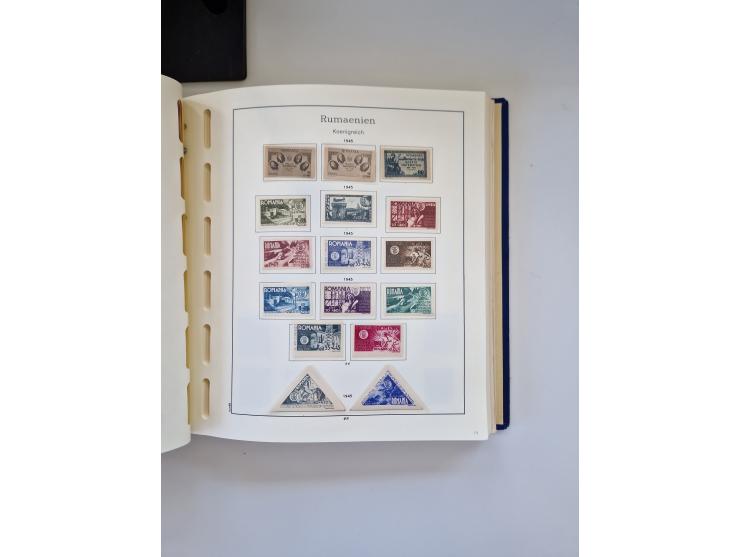 1862/1970, collection in two Schaubek albums, with a good portion of Karl I and other better values such as Mi. No. 154/60, 2